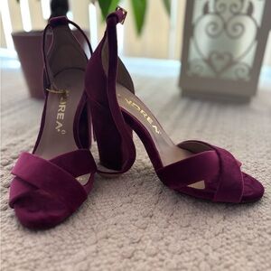 Elegant Purple Heels